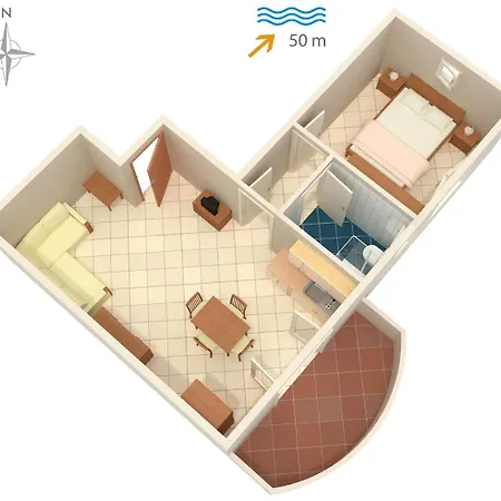 By The Sea Razanac, Zadar - 5766 Apartman *